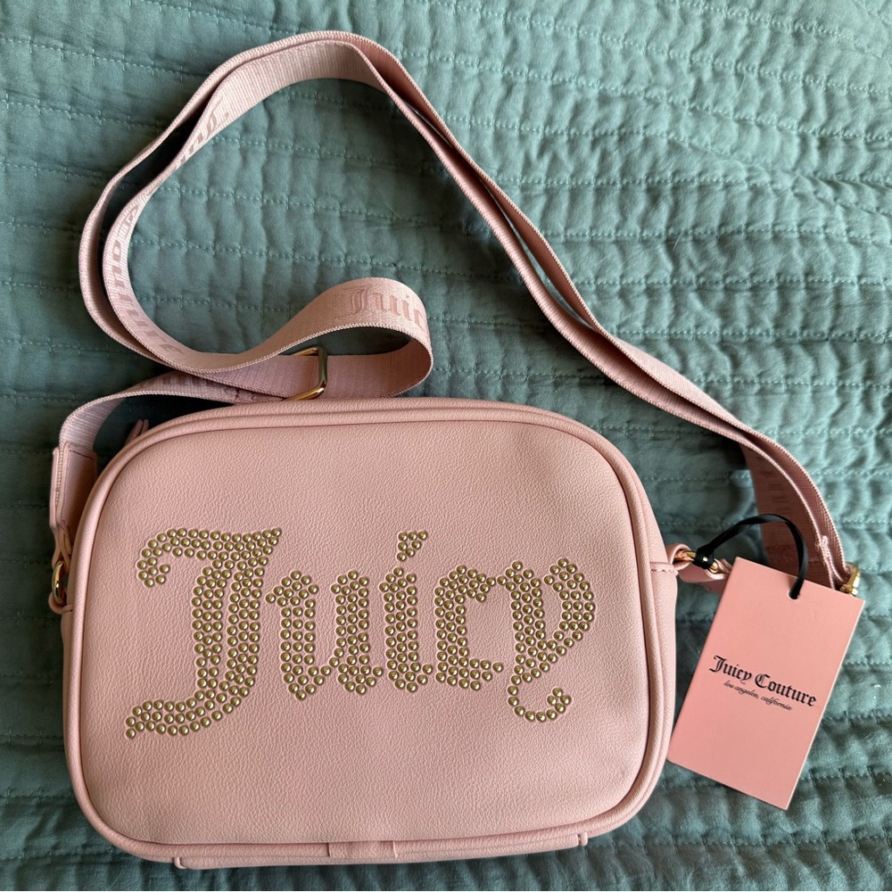 SOLD NOT FOR SALE Juicy Couture Light Pink Crossbody Bag